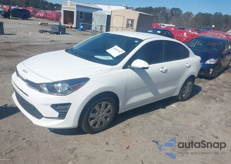 2022 Kia Rio S z USA, uszkodzony, nr VIN 3KPA24AD7NE443929